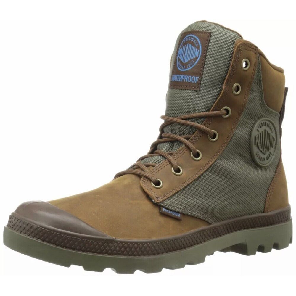 Palladium Boots Women's 6 Bridle Brown Pampa Sport Cuff  Waterproof‎ 37 NEW